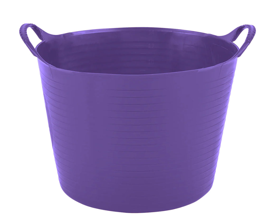 Gorilla Tub® Large 38 Litres | Heavy Duty Flexible Plastic Utility Tub