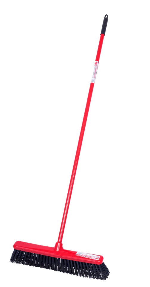 Gorilla Broom® with Hard Bristle 50cm Head | Heavy Duty Wide Cleaning Broom