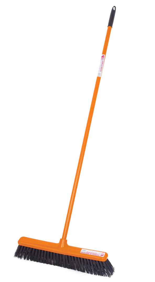 Gorilla Broom® with Hard Bristle 50cm Head | Heavy Duty Wide Cleaning Broom