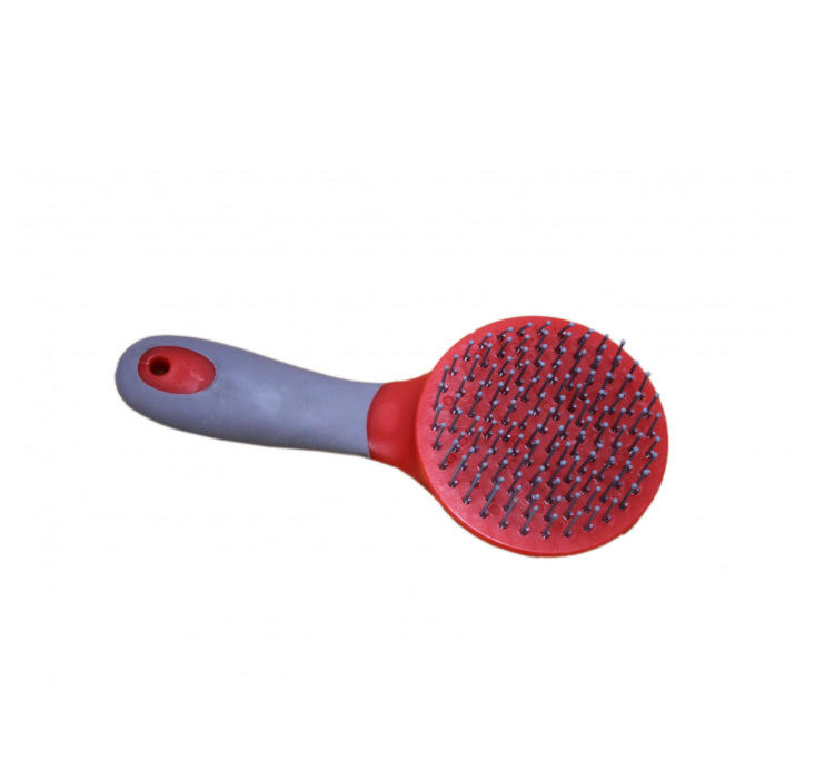Equisentail two tone round mane and tail brush