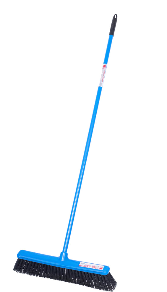 Gorilla Broom® with Hard Bristle 50cm Head | Heavy Duty Wide Cleaning Broom