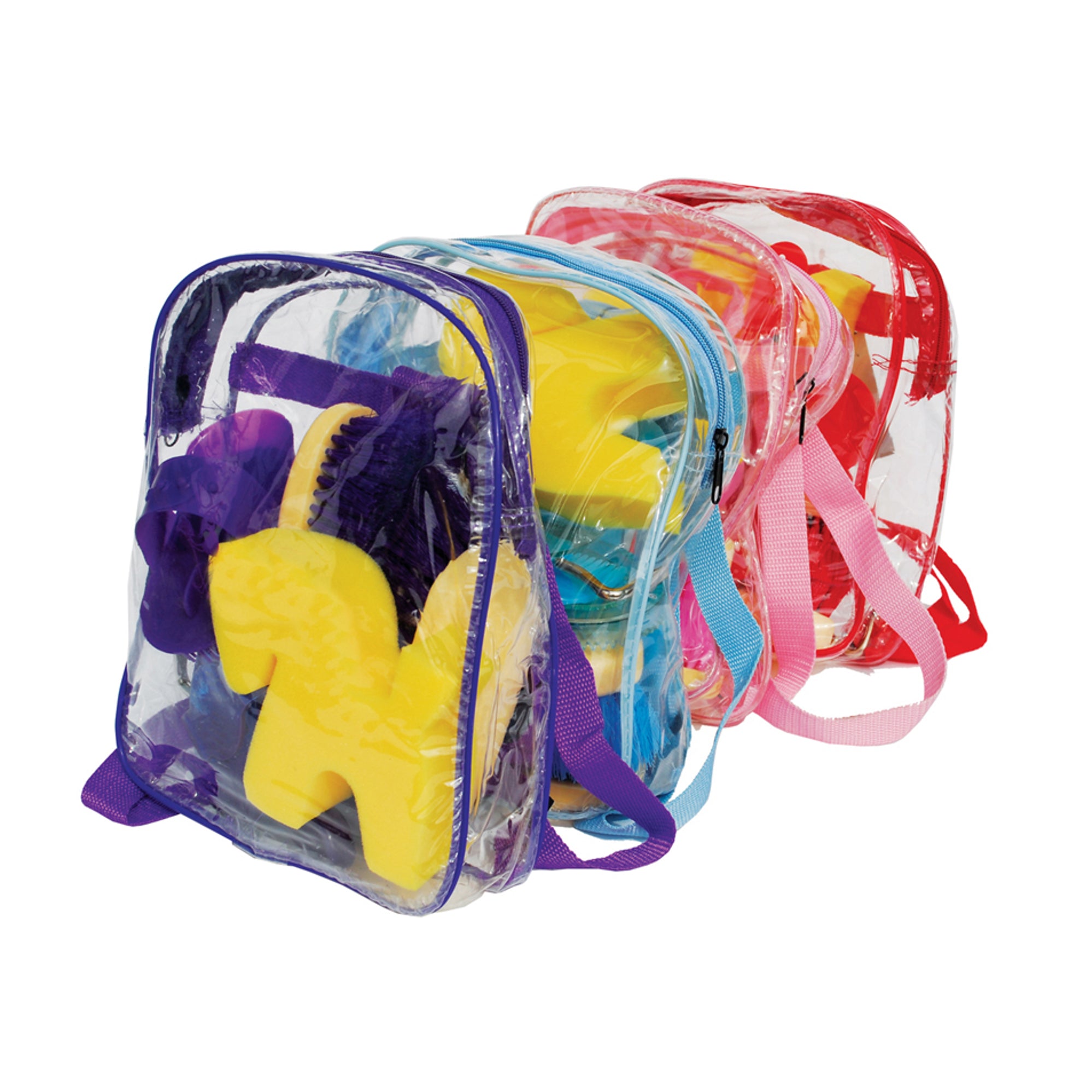 Rhinegold Harlequin Junior Grooming Kit Pink